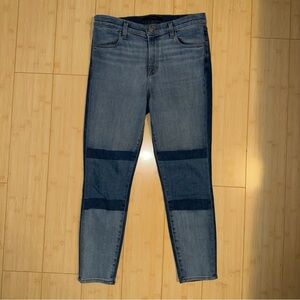 J Brand Alana High Rise Crop Jean